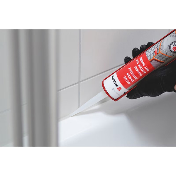 Silikon WURTH ACETAT SANITAR  -različite boje 310ml