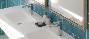 Baterija za umivaonik – Bold Chrome