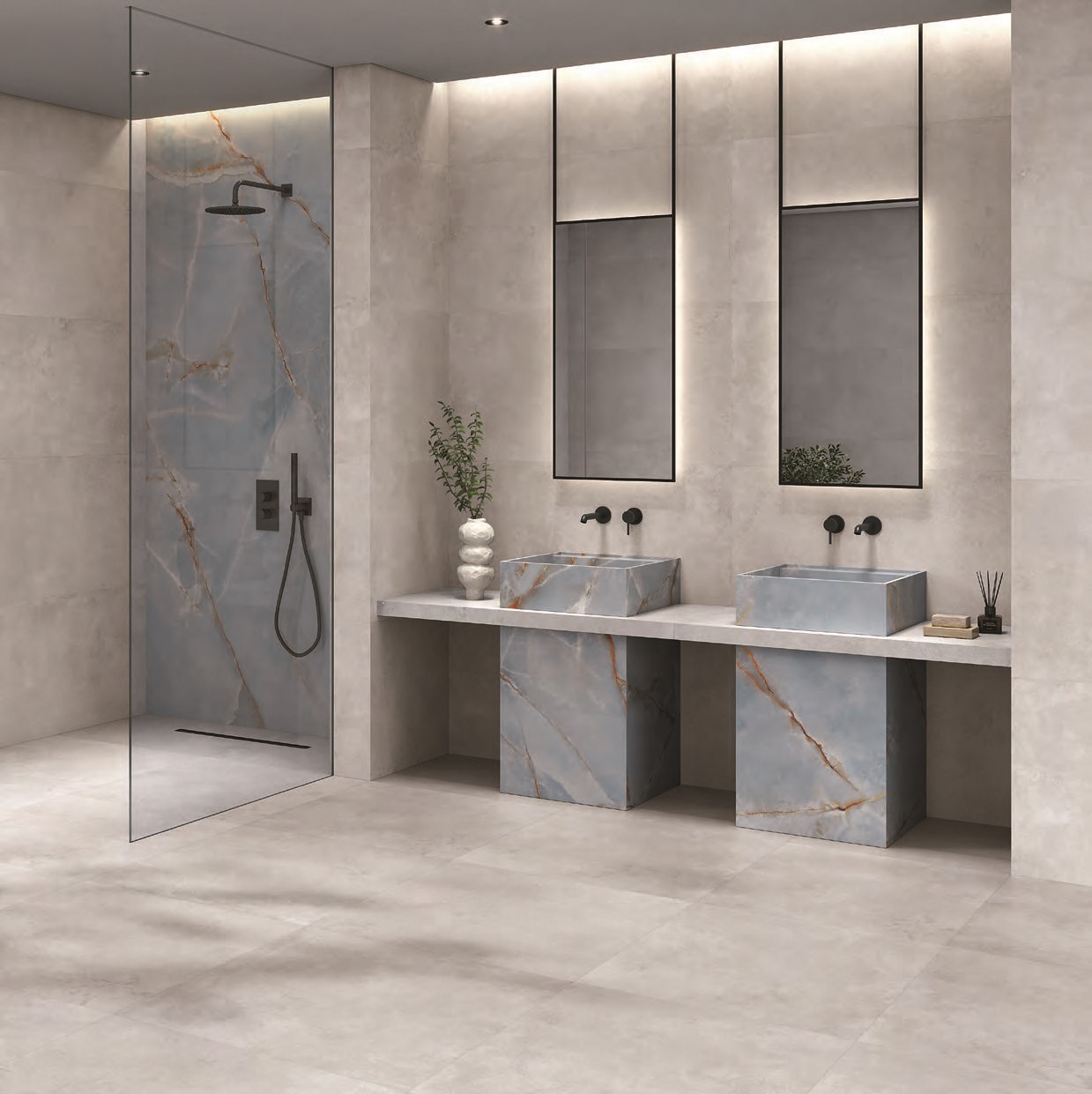 Balear Blue 280x120cm PUL.