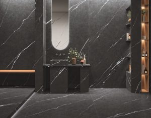 Kervin Black 280x120cm PUL.