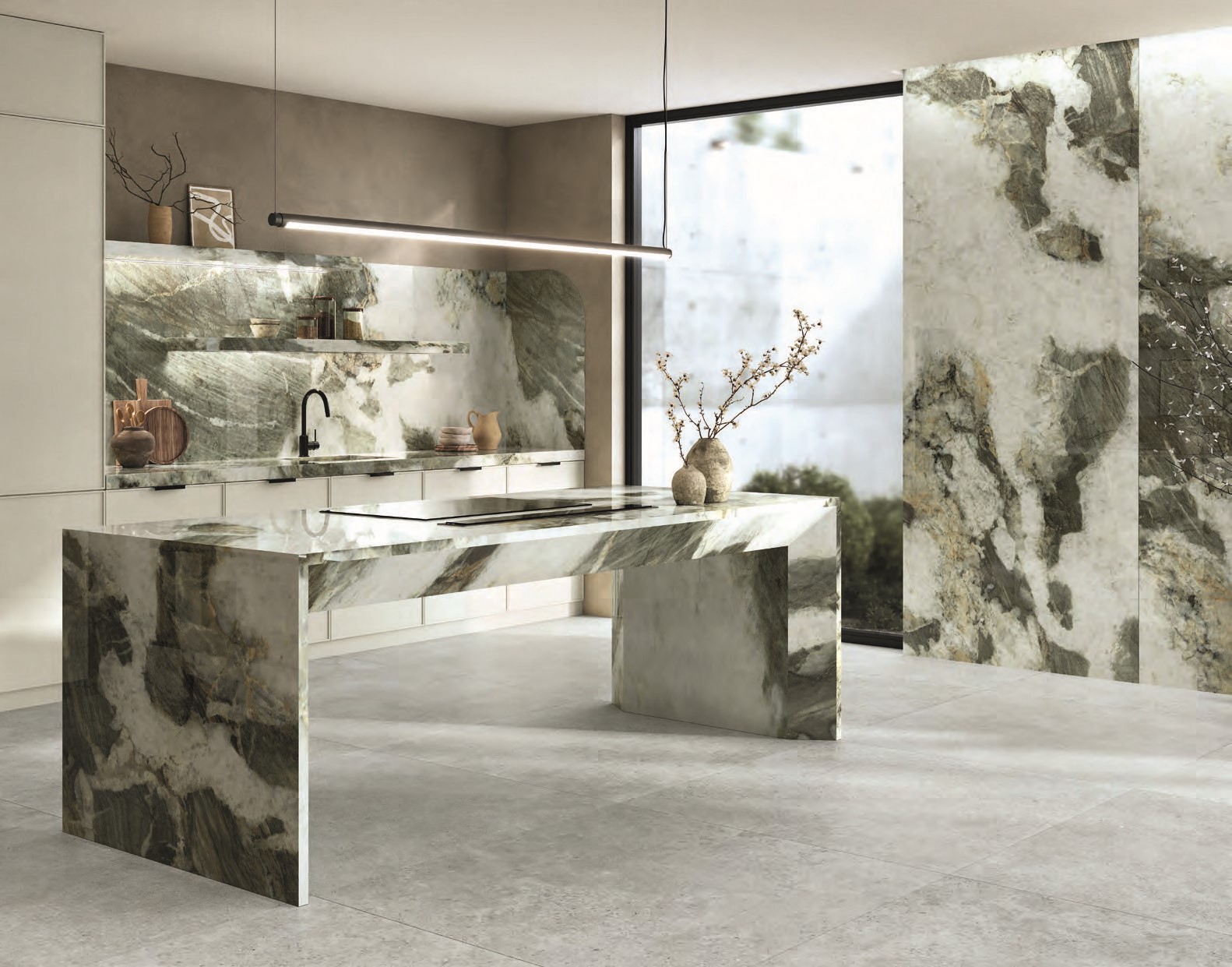 Salvia Green 280x120cm PUL.