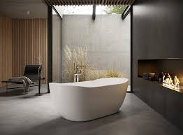 INVERTO SPA OVAL FREESTANDING BATHTUB 180x80CM