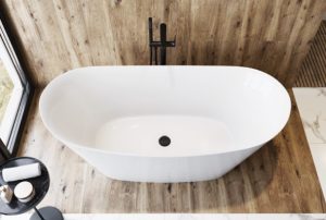 INVERTO OVAL FREESTANDING BATHTUB 170x80cm